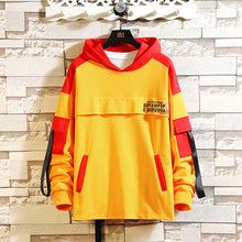 Load image into Gallery viewer, Fashion Men Hip Hop Skateboard Harajuku Long Sleeve Pullover Oversized Black Hoodies Sweatshirt 2020 Spring AUTUMN Clothes
