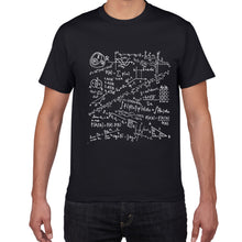 Load image into Gallery viewer, Math Formulas Science tshirt Men Cotton Creative funny T-Shirt Men cool Summer Novelty Tee shirt Homme GEEK Top Tee men clothes
