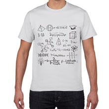 Load image into Gallery viewer, Math Formulas Science tshirt Men Cotton Creative funny T-Shirt Men cool Summer Novelty Tee shirt Homme GEEK Top Tee men clothes
