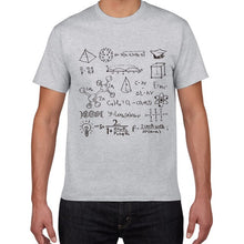 Load image into Gallery viewer, Math Formulas Science tshirt Men Cotton Creative funny T-Shirt Men cool Summer Novelty Tee shirt Homme GEEK Top Tee men clothes
