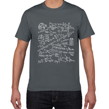Load image into Gallery viewer, Math Formulas Science tshirt Men Cotton Creative funny T-Shirt Men cool Summer Novelty Tee shirt Homme GEEK Top Tee men clothes

