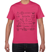 Load image into Gallery viewer, Math Formulas Science tshirt Men Cotton Creative funny T-Shirt Men cool Summer Novelty Tee shirt Homme GEEK Top Tee men clothes
