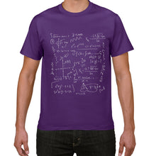 Load image into Gallery viewer, Math Formulas Science tshirt Men Cotton Creative funny T-Shirt Men cool Summer Novelty Tee shirt Homme GEEK Top Tee men clothes
