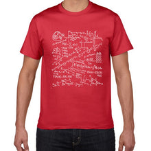 Load image into Gallery viewer, Math Formulas Science tshirt Men Cotton Creative funny T-Shirt Men cool Summer Novelty Tee shirt Homme GEEK Top Tee men clothes
