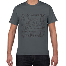 Load image into Gallery viewer, Math Formulas Science tshirt Men Cotton Creative funny T-Shirt Men cool Summer Novelty Tee shirt Homme GEEK Top Tee men clothes
