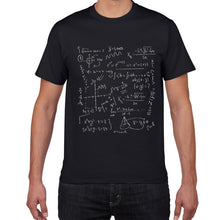 Load image into Gallery viewer, Math Formulas Science tshirt Men Cotton Creative funny T-Shirt Men cool Summer Novelty Tee shirt Homme GEEK Top Tee men clothes

