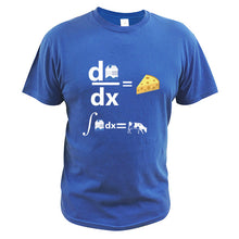 Load image into Gallery viewer, Milk Differential Is Cheese T shirt Cow Geek Science Math Camiseta Inverse Calculation Of Milk Is Cow Tshirt EU Size
