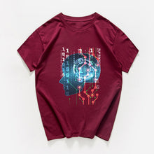 Load image into Gallery viewer, new science and technology Graphic funny tshirt men ai Artificial intelligence brain t shirt streetwear vintage hip hop Hipster

