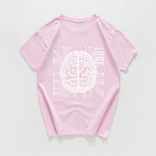 Load image into Gallery viewer, new science and technology Graphic funny tshirt men ai Artificial intelligence brain t shirt streetwear vintage hip hop Hipster
