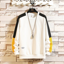 Load image into Gallery viewer, Autumn Spring 2020 Hoodie Sweatshirt Mens Black White Hip Hop Punk Pullover Streetwear Casual Fashion Clothes Plus OVERSize 5XL
