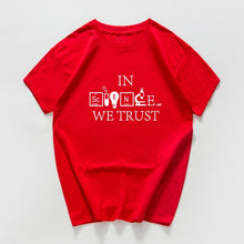 Load image into Gallery viewer, in Science We Trust funny t shirt men  Science Chemistry Biology Geography Sarcastic Graphic Novelty tshirt streetwear Harajuku
