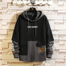 Load image into Gallery viewer, Japan Style Casual O-Neck 2020 New Arrived Hoodie Sweatshirt Men Thick Fleece Hip Hop High Streetwear Clothing
