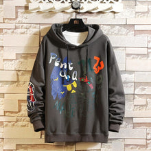 Load image into Gallery viewer, Japan Style Casual O-Neck 2020 New Arrived Hoodie Sweatshirt Men Thick Fleece Hip Hop High Streetwear Clothing
