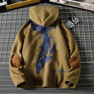 Print Autumn Spring 2020 Hoodie Sweatshirt Mens Hip Hop Punk Pullover Streetwear Casual Fashion Clothes Plus Size 5XL 6XL
