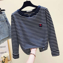 Load image into Gallery viewer, gkfnmt Casual Women T-Shirt Long Sleeve Korean Style Slim Basic Cotton Tshirt Top Womens Clothing Autumn Winter T Shirt Femme
