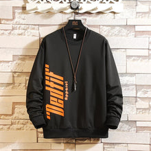 Load image into Gallery viewer, Autumn Spring 2020 Hoodie Sweatshirt Mens Black White Hip Hop Punk Pullover Streetwear Casual Fashion Clothes Plus OVERSize 5XL
