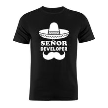 Load image into Gallery viewer, Men's T Shirt 100% Cotton Coder Evolution Developer Programmer Computer Science Software Engineer Geek Funny Gift Tee
