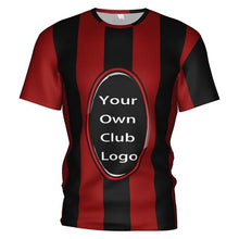 Load image into Gallery viewer, 2020new  Ac Milan Soccer Jersey Football 3d T Shirt Ac Milan Tracksuit Costume Ac Milan Sweatshirt Training Kit Football Tshirt
