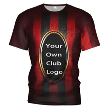 Load image into Gallery viewer, 2020new  Ac Milan Soccer Jersey Football 3d T Shirt Ac Milan Tracksuit Costume Ac Milan Sweatshirt Training Kit Football Tshirt

