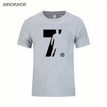 Load image into Gallery viewer, New Fashion Ronaldo T Shirts Men Summer Short Sleeve Cotton Tops Man CR7 T-shirt Barcelona Footballer Lover Tshirt Tee
