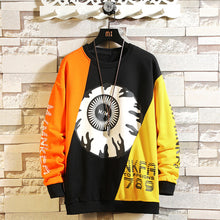 Load image into Gallery viewer, 2020 Patchwork Color Sweatshirt Men Hoodies Spring Autumn Hoody HIP HOP Casual Streetwear Clothes
