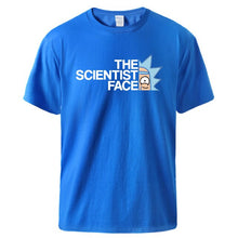 Load image into Gallery viewer, fashion Summer Cotton Tshirts The Science Face Men Short Sleeve Top Tee 2020 New Arrial Japan Anime Cartoon Print T shirt
