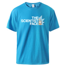 Load image into Gallery viewer, fashion Summer Cotton Tshirts The Science Face Men Short Sleeve Top Tee 2020 New Arrial Japan Anime Cartoon Print T shirt
