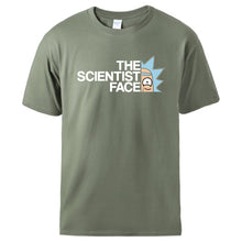 Load image into Gallery viewer, fashion Summer Cotton Tshirts The Science Face Men Short Sleeve Top Tee 2020 New Arrial Japan Anime Cartoon Print T shirt
