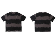 Load image into Gallery viewer, GONTHWID Tie Dye Striped Tees Shirts Summer Casual Streetwear Tshirts Harajuku Hip Hop Short Sleeve Tops Fashion Hipster T-Shirt
