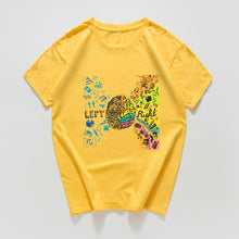 Load image into Gallery viewer, harajuku Geek Brain T Shirt men Science Chemistry Biology Geography streetwear Math Physics Cool T-shirt Funny  Tee shirt homme
