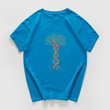 Load image into Gallery viewer, Geek Gene tree Novelty Sarcastic funny T Shirt men  Science Chemistry Biology Geography streetwear T-shirt Cool Tee shirt homme
