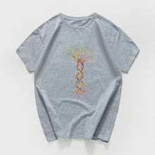 Load image into Gallery viewer, Geek Gene tree Novelty Sarcastic funny T Shirt men  Science Chemistry Biology Geography streetwear T-shirt Cool Tee shirt homme

