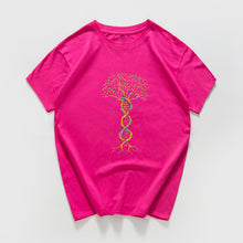 Load image into Gallery viewer, Geek Gene tree Novelty Sarcastic funny T Shirt men  Science Chemistry Biology Geography streetwear T-shirt Cool Tee shirt homme
