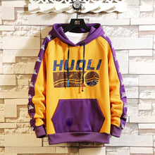 Load image into Gallery viewer, Autumn Spring 2020 Hoodie Sweatshirt Mens Hip Hop Pullover Streetwear Casual Fashion Clothes  Plus Asian Size M-5XL
