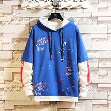 Load image into Gallery viewer, Autumn Spring 2020 Hoodie Sweatshirt Mens Hip Hop Pullover Streetwear Casual Fashion Clothes  Plus Asian Size M-5XL
