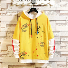 Load image into Gallery viewer, Autumn Spring 2020 Hoodie Sweatshirt Mens Hip Hop Pullover Streetwear Casual Fashion Clothes  Plus Asian Size M-5XL
