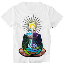 Load image into Gallery viewer, T-Shirt Meditation Chakra India Goa Yoga Spiritual Conscious Tree Of Lifecool Casual Pride Fashion Tshirt Tees
