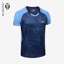 Load image into Gallery viewer, T Shirt Men 2020 Patchwork Sport Running Tshirt Short Sleeve Football Stretch Basketball Tennis Quick Dry Fitness Sportswear
