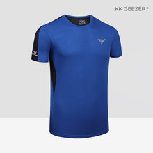 Load image into Gallery viewer, T Shirt Men 2020 Patchwork Sport Running Tshirt Short Sleeve Football Stretch Basketball Tennis Quick Dry Fitness Sportswear
