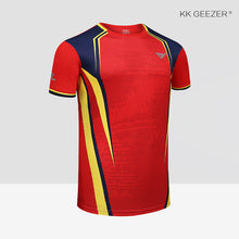 Load image into Gallery viewer, T Shirt Men 2020 Patchwork Sport Running Tshirt Short Sleeve Football Stretch Basketball Tennis Quick Dry Fitness Sportswear
