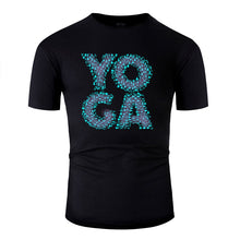Load image into Gallery viewer, Print Yoga Tshirt For Men Natural Men And Women Tshirts Crew Neck Big Size 3xl 4xl 5xl
