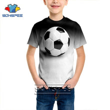 Load image into Gallery viewer, T-shirt 3D print Men women soccer Anime t shirt football tees top Harajuku KIDS shirts baby children tshirt fashion Short Sleeve
