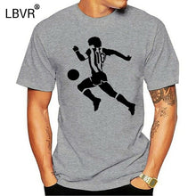 Load image into Gallery viewer, Diego Maradona Football Stripes T-shirt St.Mirren Notts L Argentina   Cool Casual pride t shirt men Unisex Fashion tshirt free
