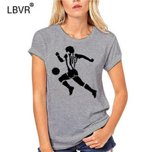 Load image into Gallery viewer, Diego Maradona Football Stripes T-shirt St.Mirren Notts L Argentina   Cool Casual pride t shirt men Unisex Fashion tshirt free
