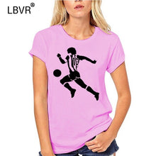 Load image into Gallery viewer, Diego Maradona Football Stripes T-shirt St.Mirren Notts L Argentina   Cool Casual pride t shirt men Unisex Fashion tshirt free
