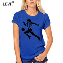 Load image into Gallery viewer, Diego Maradona Football Stripes T-shirt St.Mirren Notts L Argentina   Cool Casual pride t shirt men Unisex Fashion tshirt free
