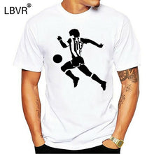 Load image into Gallery viewer, Diego Maradona Football Stripes T-shirt St.Mirren Notts L Argentina   Cool Casual pride t shirt men Unisex Fashion tshirt free
