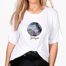 Load image into Gallery viewer, New T shirt Women Constellation Aquariug Tee shirt Plus Size Spring Summer Tshirt  Streetwear vestidos Harajuku Pretty T-shirt
