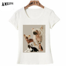 Load image into Gallery viewer, New Summer Fashion Women T Shirt I Love Chinese Crested Dog Medley Print T-Shirt Woman Casual Tops Dog Lovers Cute Girl Tees
