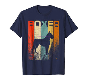 brand men shirt Boxer Dog T Shirt 70S Retro Vintage Boxer Dog Lover Shirt